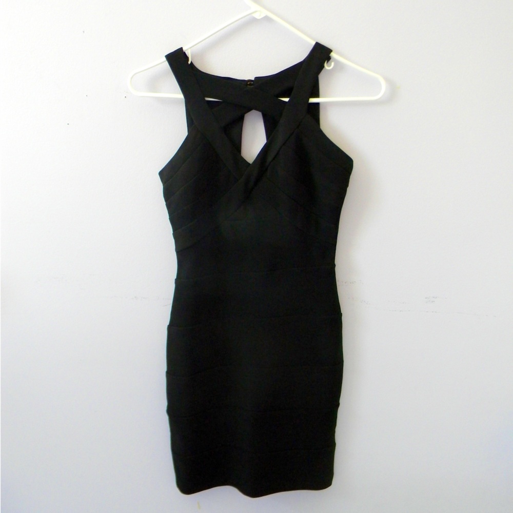 Love, Nickie Lew black bodycon dress
